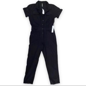 YFB Black Utility Jumpsuit - Small